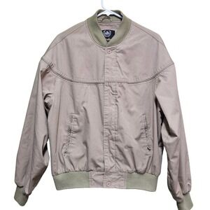 Vintage Aberdeen Bomber Jacket Men's Size L Tan